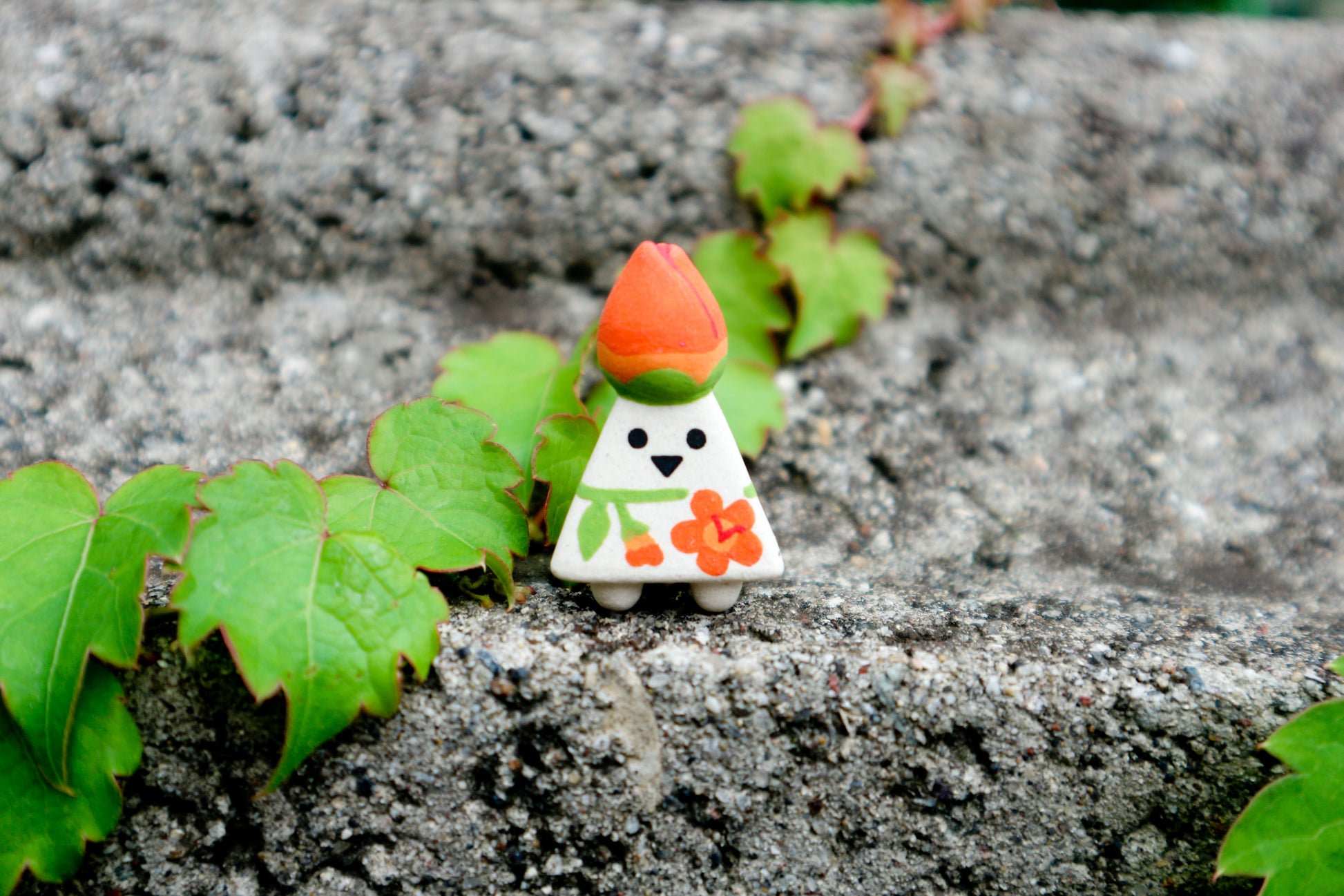 Orange Flower Bud Teeyo