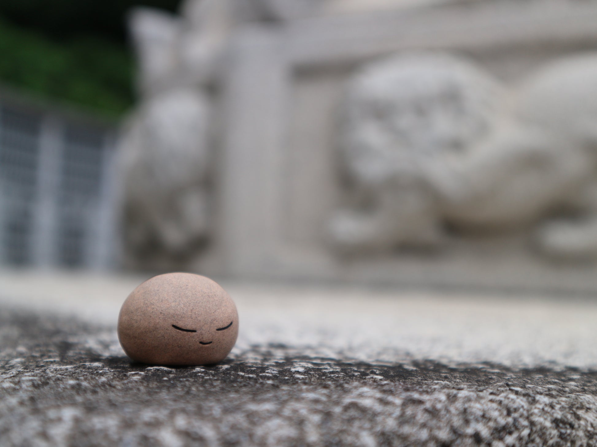 Meditating Stone